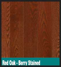 Red Oak - Berry Stained